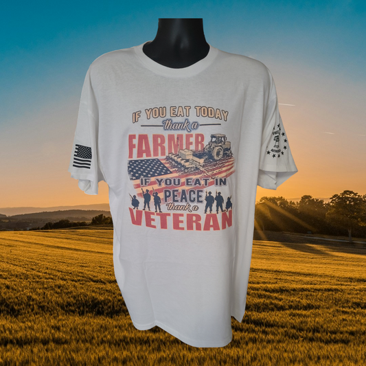 Eat,sleep and thank a vet & farmer!